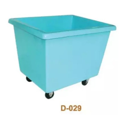 小號玻璃鋼布草車 HS-D-029